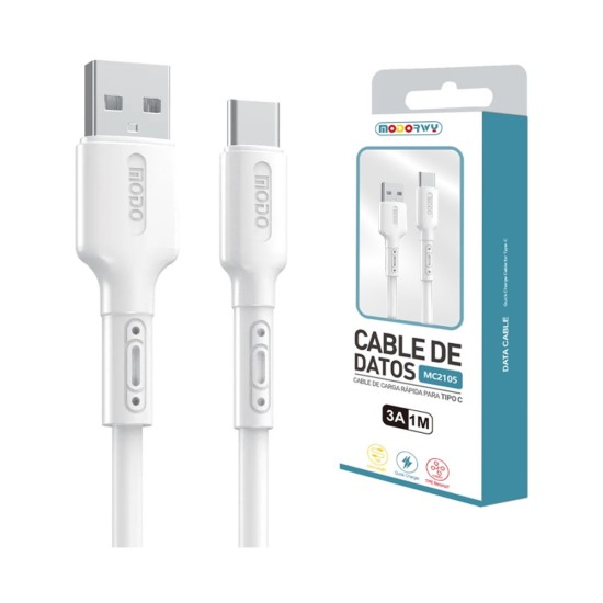 Modorwy Cable MC2105 Type C 3A 1m White Modorwy Cable MC2105 Type C 3A 1m White